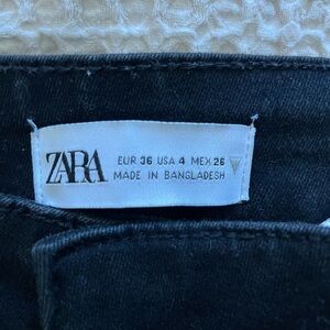 Zara skinny bootcut flare pants